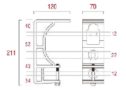 Consola universala de fixare